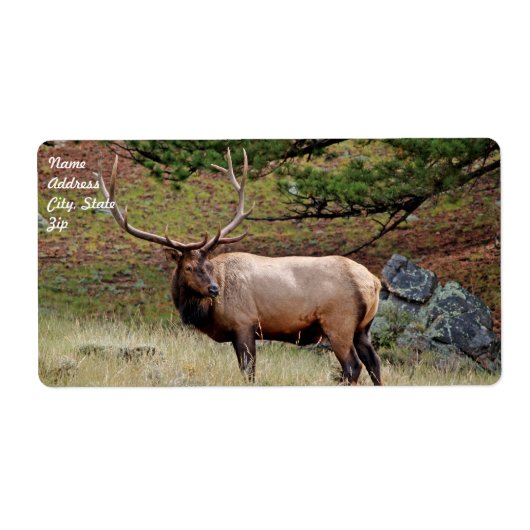 Elk verzendlabel (Voorkant)
