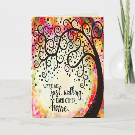 Elkaar Huiswaarts Brengen Kaart (Voorkant)