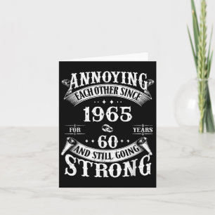 Elkaar irriteren sinds 1965 60 jaar & Stil Kaart