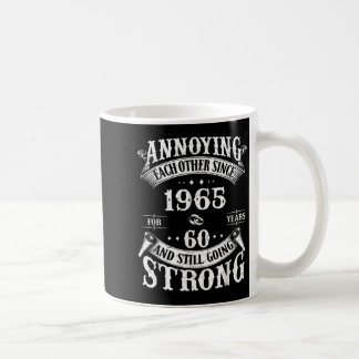 Elkaar irriteren sinds 1965 60 jaar & Stil Koffiemok
