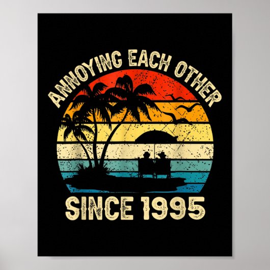 Elkaar irriteren sinds 1995 Jubileum Poster (Voorkant)