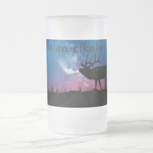 Elkaholic Frosted Mok (Center)