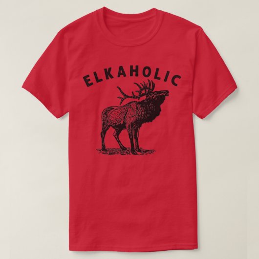 Elkaholic T-shirt (Design voorkant)