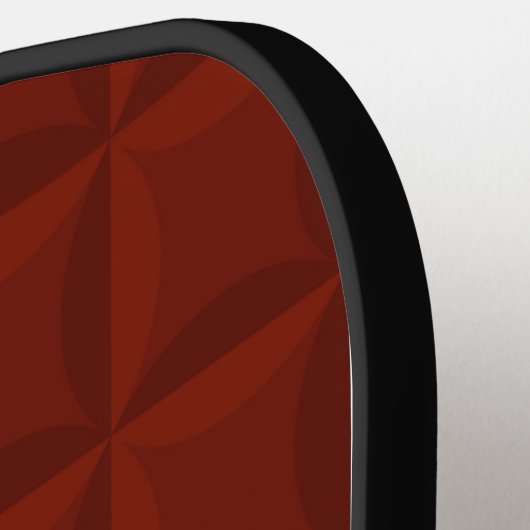 Elke 3 Initiaal Monogram Letter Brown Cushion Squa Pickleball Paddle (Links Detail)