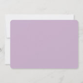 Elke achtergrondkleur lingerie uitnodiging (Achterkant)