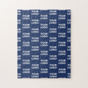 Elke afbeelding of bedrijfslogo kan worden bewerkt legpuzzel