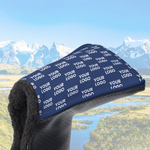Elke Afbeelding of Business Logo bewerkbaar donker Golfheadcover