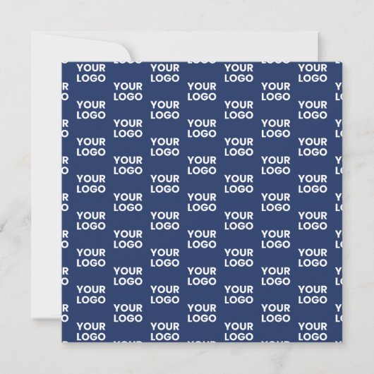 Elke Afbeelding of Business Logo bewerkbaar donker Kaart (Voorkant)