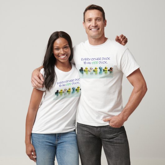 Elke andere Duck is een Odd Duck T-shirt (Unisex)
