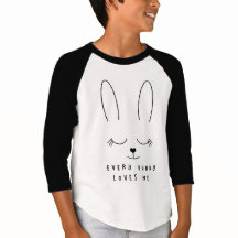 Elke Bunny houdt van me, jeugd T-Shirt