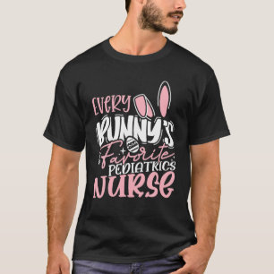 Elke Bunny is favoriet kindergeneeskunde verpleegs T-shirt