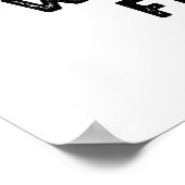 Elke Bunny was Kung Fu die tegen Funny Rabbit Pun  Poster (Hoek)