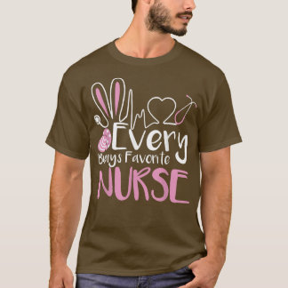 Elke Bunny's favoriete verpleegkundige T-shirt Nur