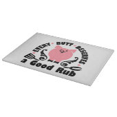 Elke Butt verdient een goed wrijf Snijplank (Hoek)