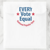 Elke Button van de Gelijke Stemming Ronde Sticker (Tas)