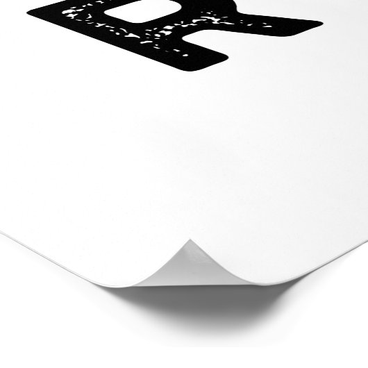 Elke Buzzy Rock Grappige Muziek Bij Puntigheid Poster (Hoek)