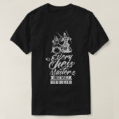 Elke Chess Master was een beginner T-shirt (Design voorkant)