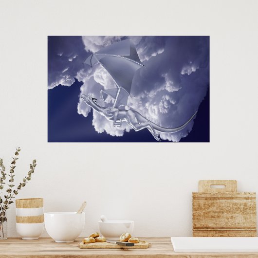 Elke cloud poster (Keuken)