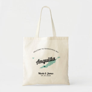 Elke Colour Anguilla Wedding Welcome Bag, Tote Bag