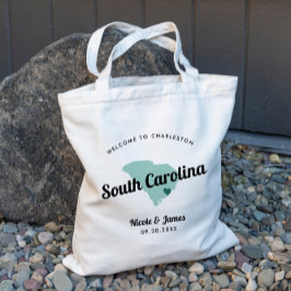 Elke Colour South Carolina Wedding Welcome Bag, Tote Bag