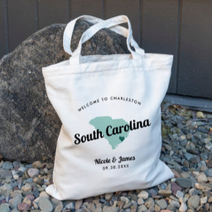 Elke Colour South Carolina Wedding Welcome Bag, Tote Bag