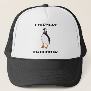 Elke dag ben ik Pufflin Puffin Bird Trucker Pet