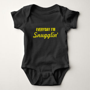 Elke dag ben ik 'Snugglin' Funny Romper