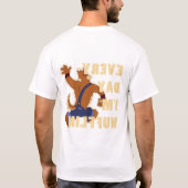 Elke dag ben ik Wufflin T-shirt (Achterkant)