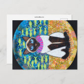 Elke dag briefkaart (Voorkant / Achterkant)