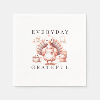 Elke Dag Dankbaar Aangepaste Herfstkalkoen Thanksg Servet