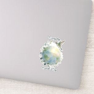 Elke Dag Earth Day Kolibrie Vogel Sticker