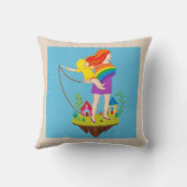 "Elke dag hou ik van je" 3D Mom Keepsake: Personal Kussen (Achterkant)