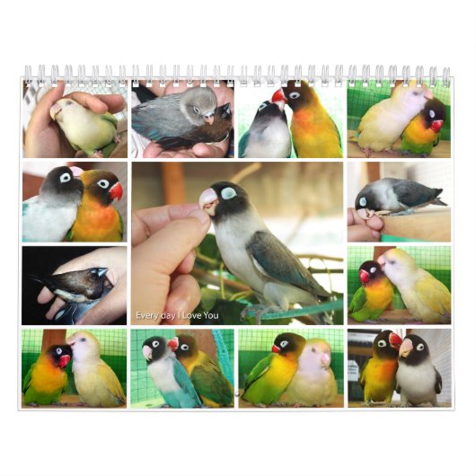 Elke dag hou ik van je kalender (Hoes)