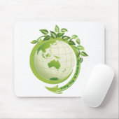 Elke dag is de Dag van de Aarde Muismat (Met muis)