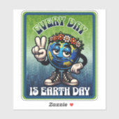 Elke dag is de Dag van de Aarde Sticker (Vel)