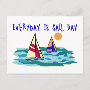 Elke dag is de Sail-dag Briefkaart