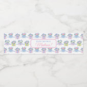 Elke dag is een cadeau waterfles etiketten (Enkel label)