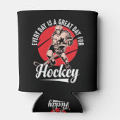 Elke dag is een geweldige dag voor de Hockey Blikjeskoeler (Achterkant)