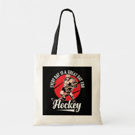 Elke dag is een geweldige dag voor de Hockey Tote Bag