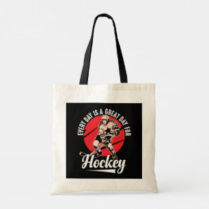 Elke dag is een geweldige dag voor de Hockey Tote Bag