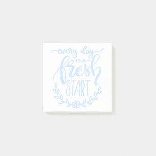 Elke dag is een nieuwe start post-it® notes