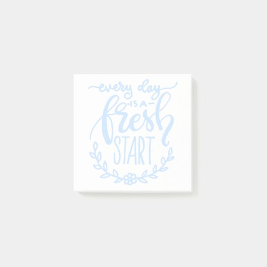 Elke dag is een nieuwe start post-it® notes (Voorkant)