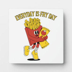 Elke Dag Is Fry Dag Fotoplaat