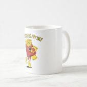 Elke dag is Fry Day Koffiemok (Voorkant rechts)