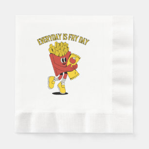 Elke dag is Fry Day Servet
