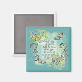 Elke dag is Gods geschenk aan u, Magnet Magneet (Voorkant / Achterkant)