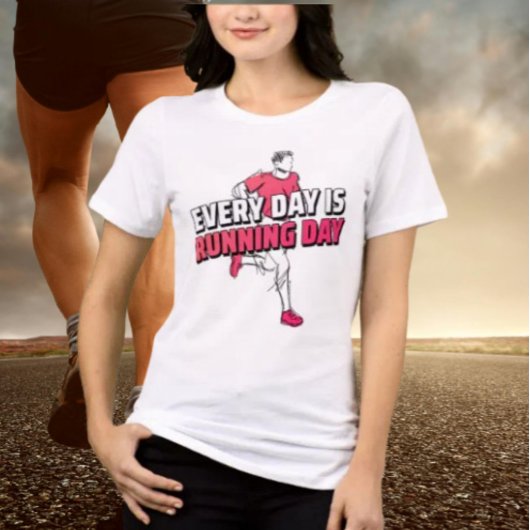 Elke Dag Is Hardloopdag T-shirt – Hardloop Vibes