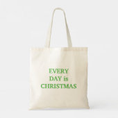 Elke dag is het kerst Tas (Achterkant)