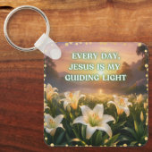 Elke dag is Jezus mijn licht Sleutelhanger (Voorkant)