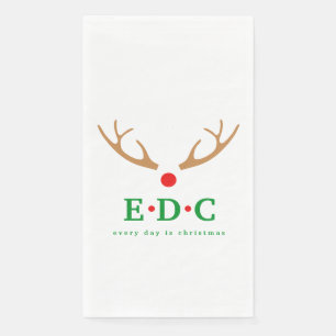 Elke Dag is Kerst Gast Handdoeken Servet
